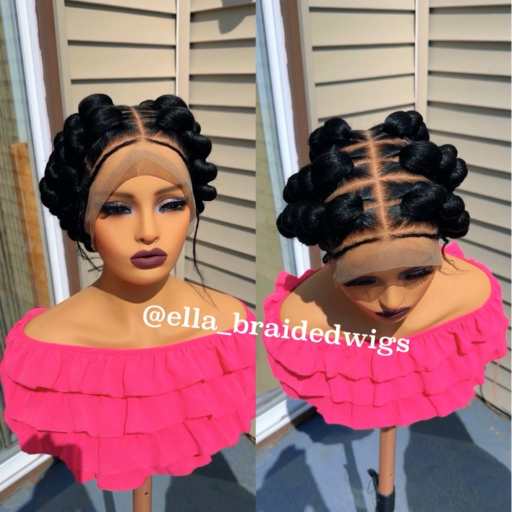 Braided wigs full lace twists braids - Picture 2 of 2